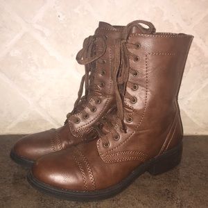 NWOT Combat Boots